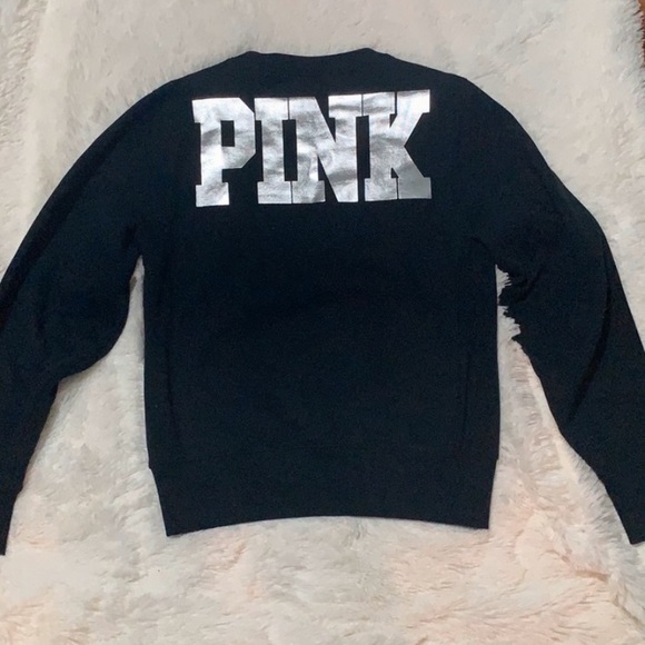 PINK sequin Chi Town crew neck 🍕 - Picture 5 of 6